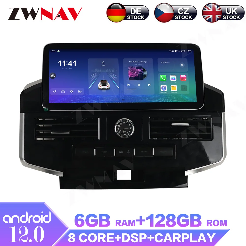 

Автомобильный радиоприемник Carplay для Toyota Land Cruiser 2007-2022 Android13, сенсорный экран, мультимедийный плеер, навигация, стереомагнитола, магнитола