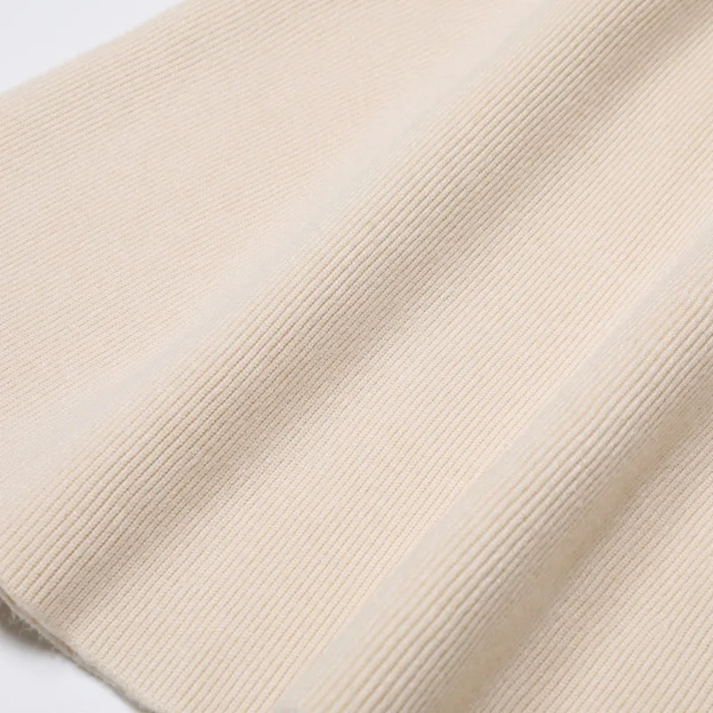 กระโปรงทรงเมอร์เมดผ้าฝ้ายถักแบบใหม่ กระโปรงสำหรับสาวออฟฟิศ