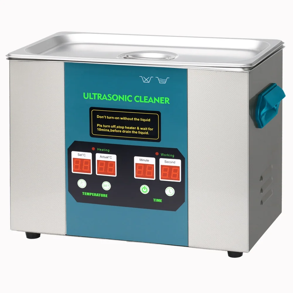 

1-30 l digital stainless steel vibration cleaning machine with timer