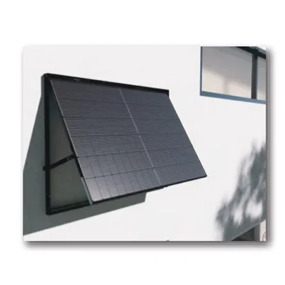Balcony Solar Panel System Aluminium Bracket Easy Ground Mount Solar Racking System 600W 800W Home Balcony PV Mount