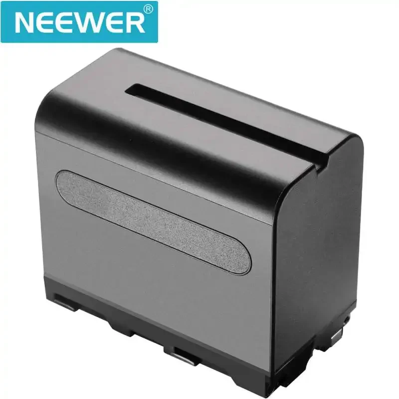 Neewer 6600mAh Li-ion Battery,Replacement Battery for NP-F970 NP-F960 NP-F975 NP-F570 NP- F750 NP-F770,Suitable for Neewer