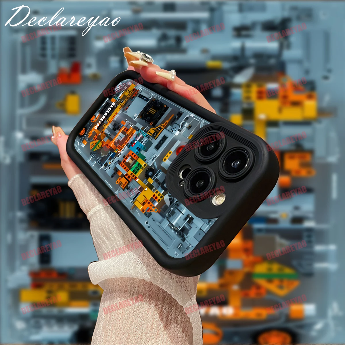 DECLAREYAO ماتي ضوء سليم بولي TPU لينة كوكه لهواوي 5i 50 4 Pirme Mate 2019 Y90 40 P50E الذكية 5T Y70 30E غطاء مقاوم للصدمات