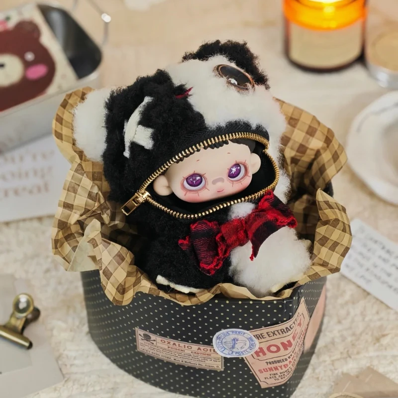 MayMei Greedy Bear Series Plush Blind Box Kawaii Bear Clothes Surprise Bag Anime Figure Toys Mystery Box Pendant Collect Gifts view 6