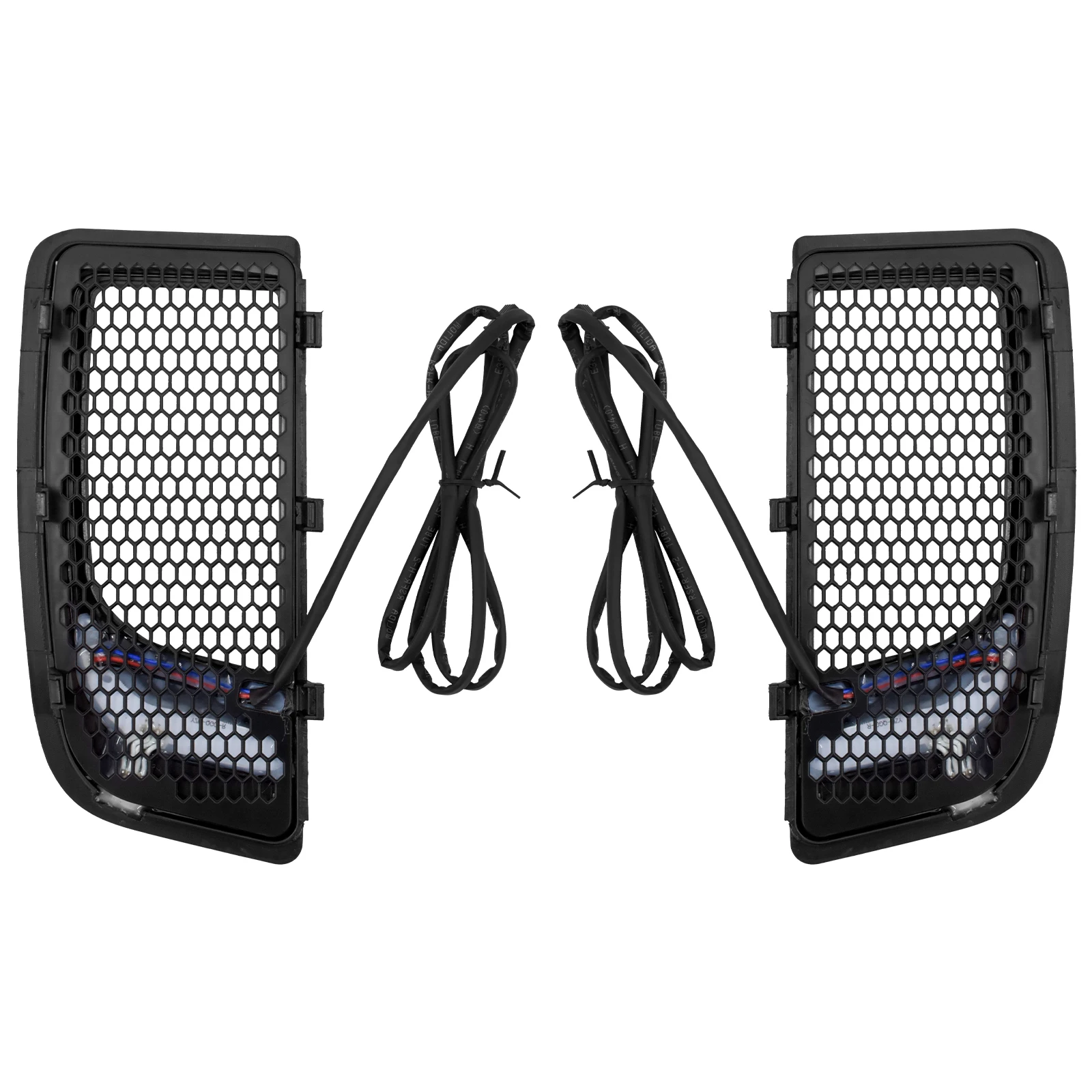 Carénage de clignotant LED pour moto, calandre inférieure, legging ventilé, feu de circulation pour Harley Touring Road Electra Leicfoetal de Ccalculator 14-22