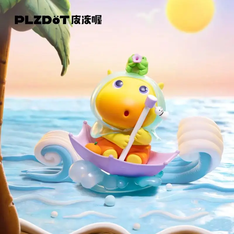 Original Neue Capybara Lulu Candy Jar Serie Blind Box Trendige Sammelfigur Desktop-Ornament Kunstspielzeug Wohndekor Geschenk