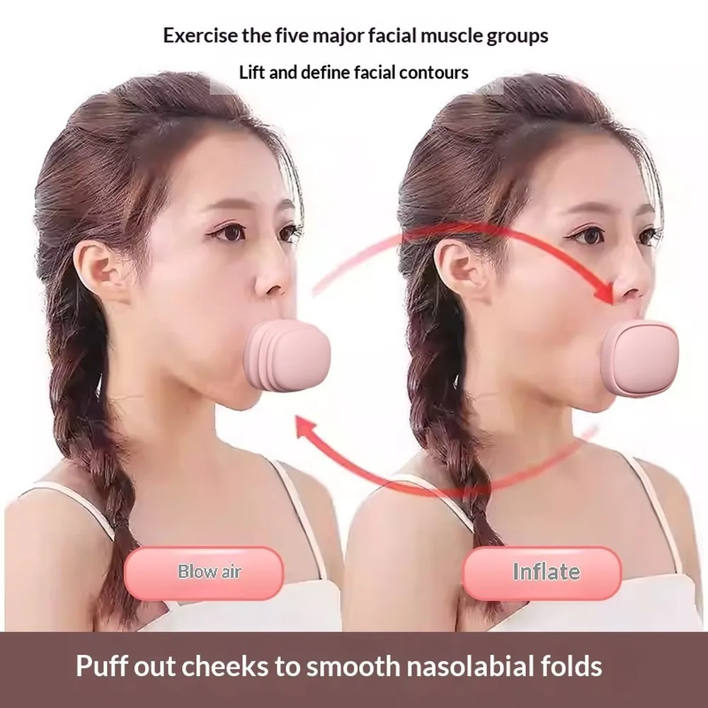 Breathing Trainer Facial Lifting Tightening Face Shaper Masseter Abdominal Pelvic Floor Muscle Exerciser