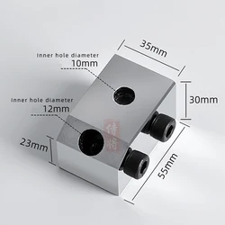 Diamond Grinding Wheel Dresser Pens Base For Fixing Milling Cutters 10/12mm Inner Hole Diameter