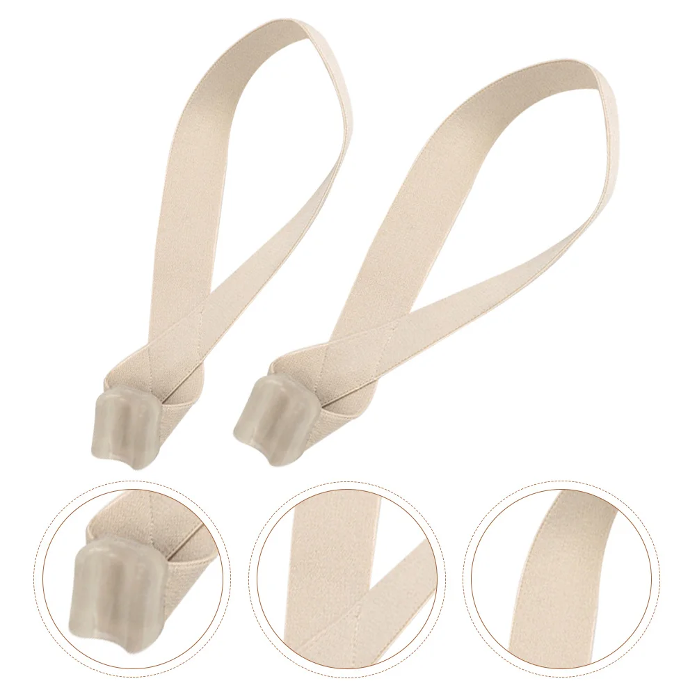 

2pcs Reusable Valgus Corrector Big Toe Separator Soft Elastic Skin- Tool For Overlapping Toes Bunion