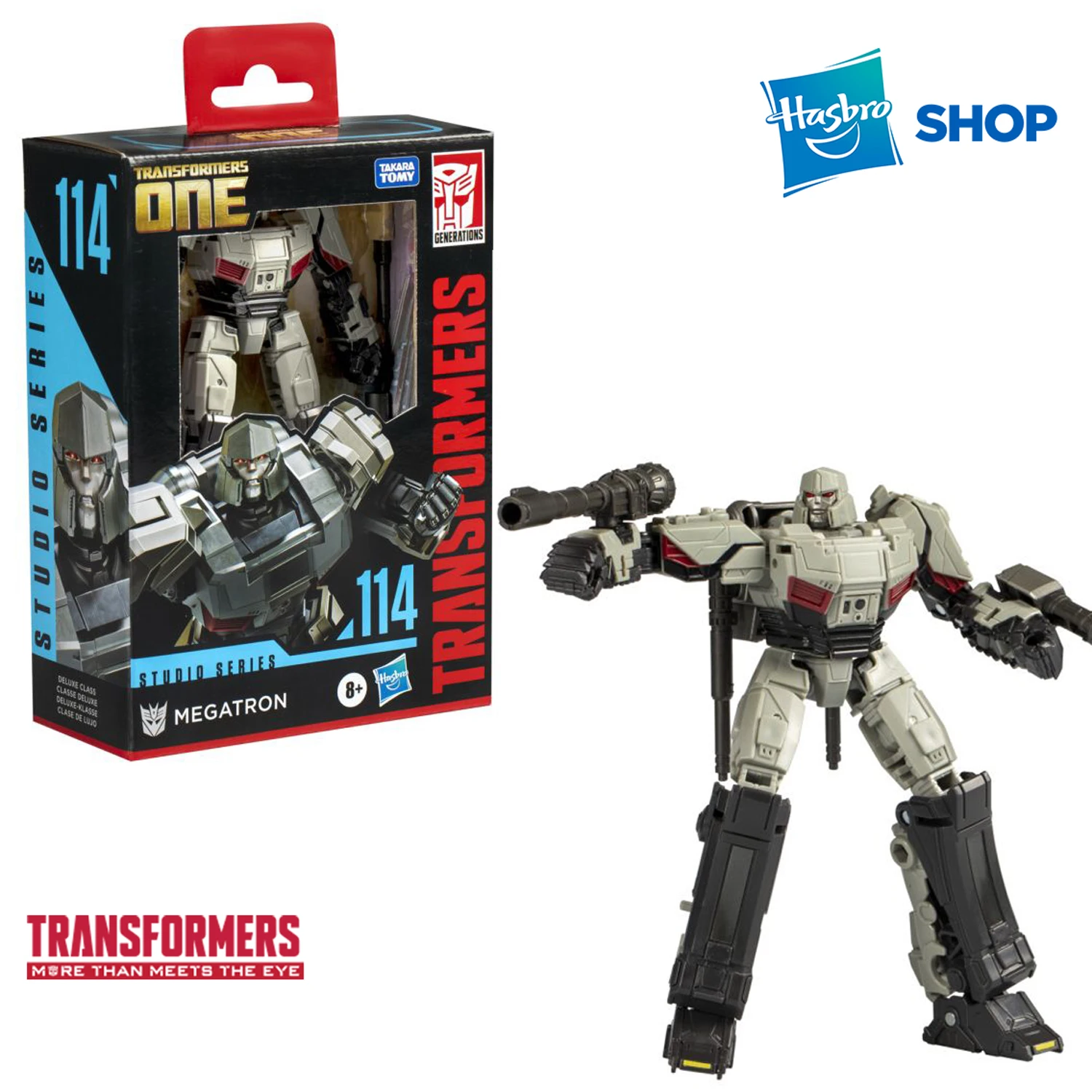 

Hasbro Transformers Studio Series: Deluxe Transformers One 114 Megatron NEW ACTION FIGURES