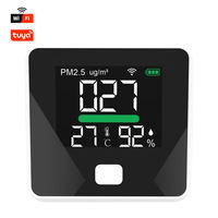 DM103B Tuya WiFi PM2.5 Analyzers Meter Air Quality Monitor Portable Mini Digital PM2.5 Gas Detector Temperature Humidity Sensor