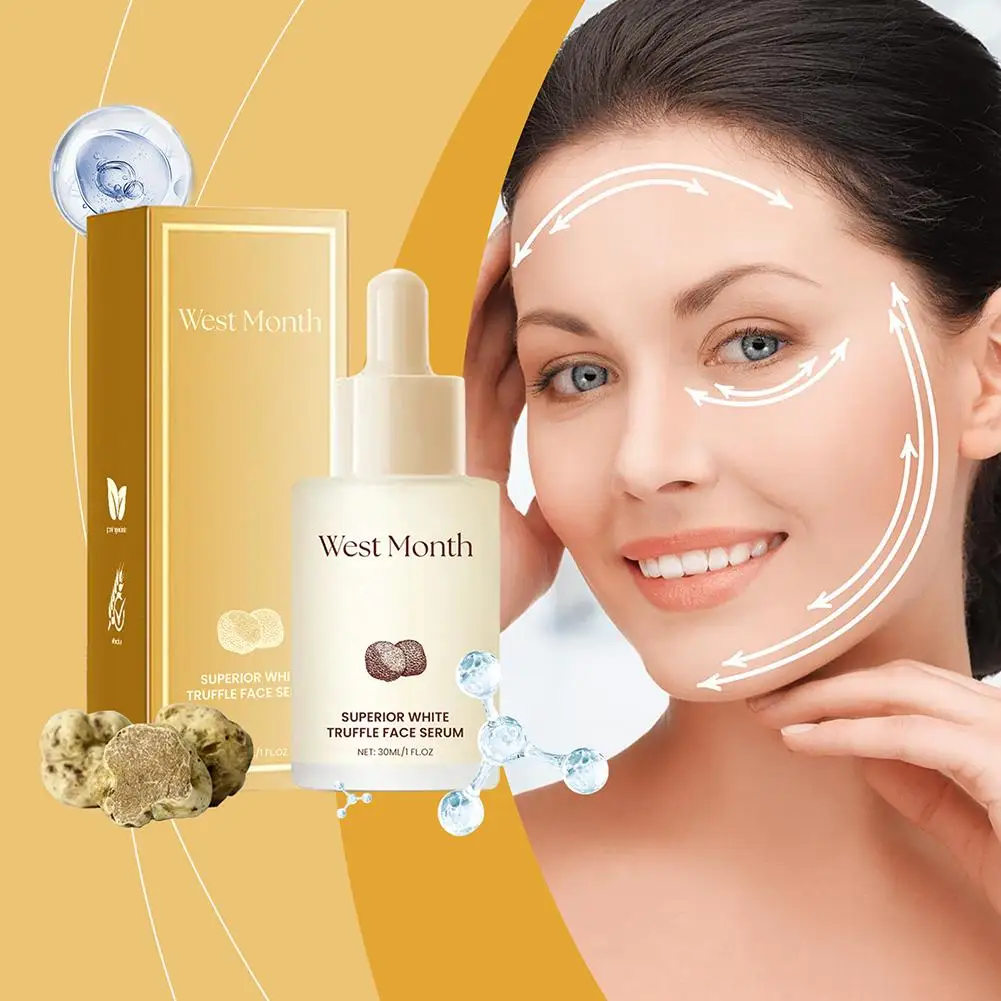 White Truffle Face Serum Moisturizing 30ml Nourish Shrink Pores Skin Repairing Rejuvenation Face Serum 30ml