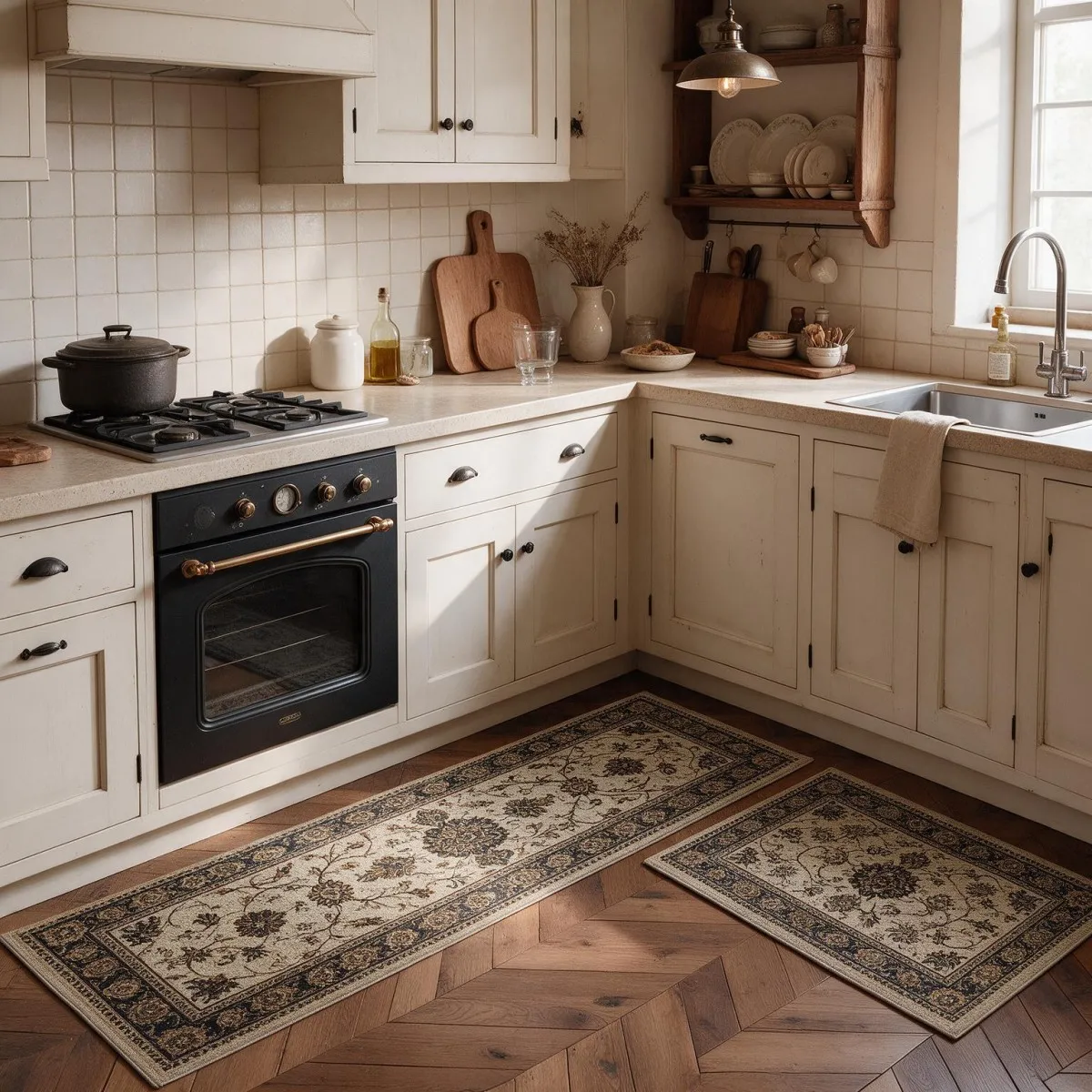 Tappetino da cucina in fango di diatomee, spesso e assorbente, con fondo in gomma antiscivolo, ideale per cucina, bagno, toilette, ingresso, corridoio e sala da pranzo.