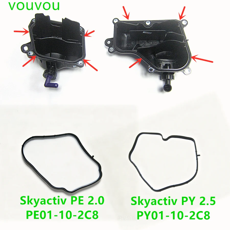 Car SKYACTIV engine parts PE01-10-2C8 PY01-10-2C8 oil separator gasket for Mazda 3 CX-5 CX-3 CX-4 Mazda 6 CX-30 CX-50 petrol