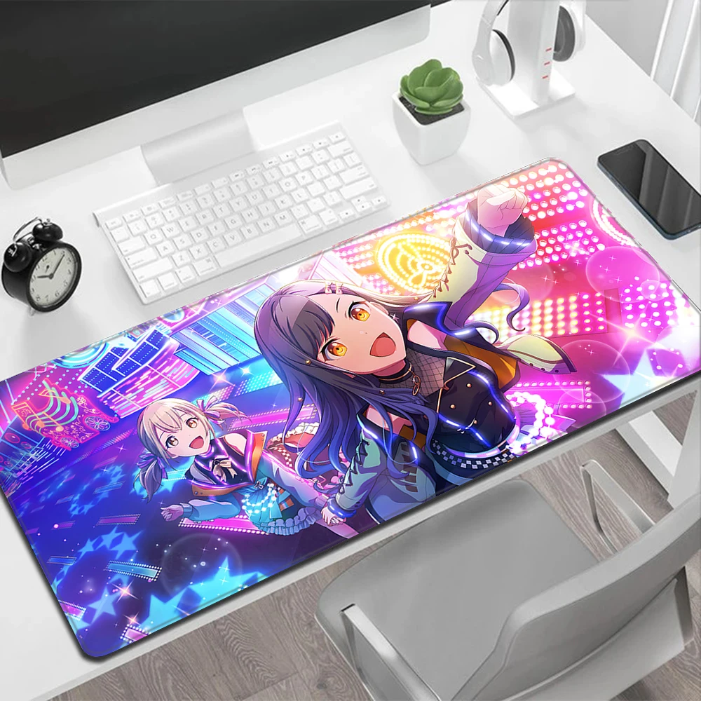 Project Sekai Mousepad HD Printing Computer Gamers Locking Edge Non-slip Mouse Pad XXL90x40cm Keyboard PC Desk Pad