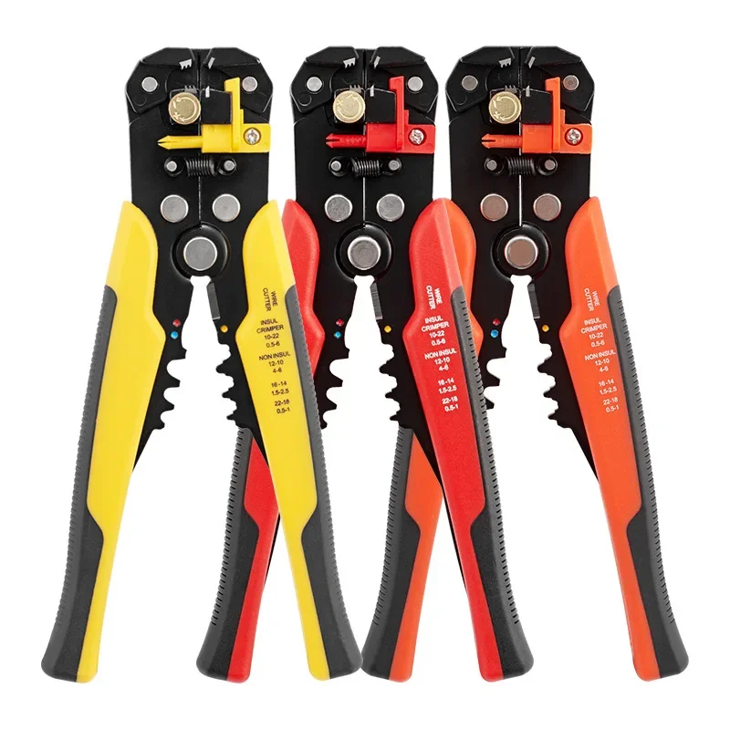 

Pliers Wire Stripper Crimper Cable Cutter Automatic Multifunctional Terminal 0.2-6mm Stripping Tools