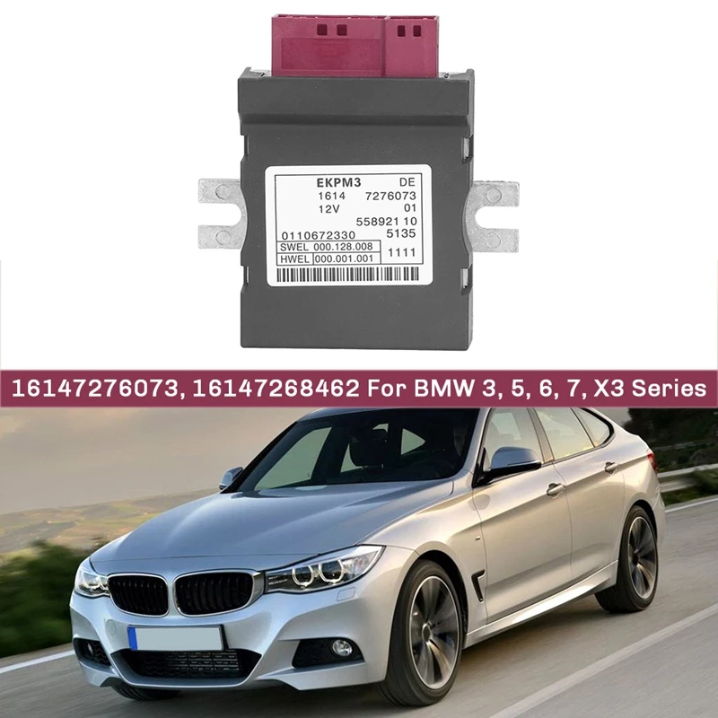 

Новый блок управления топливным насосом 16147276073, 16147268462 для BMW 3, 5, 6, 7, X3 серии F07, F10, F13, F02, F03