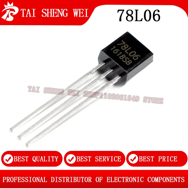 30PCS 78L05 voltage regulator TO92 78L05 transistor WS78L05 TO-92 5V 100mA 0.1A 78L06 78L08 78L09 78L12 78L15  LM317LZ LM317 IC