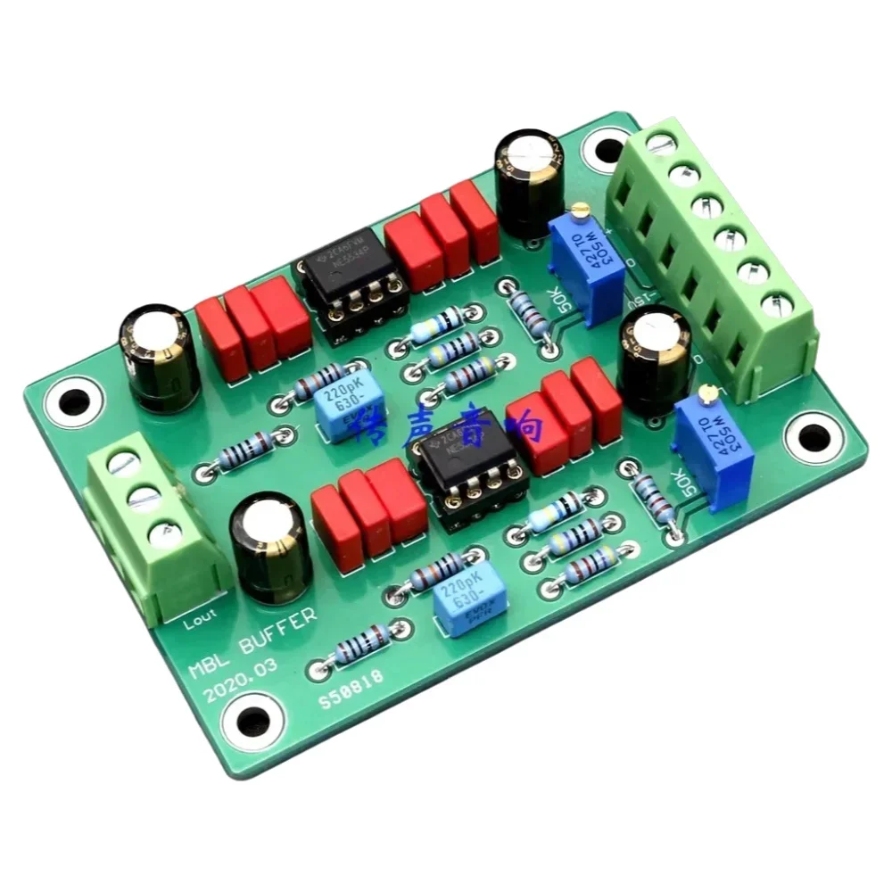 HiFi MBL6010D 프리앰프 보드 스테레오 슈퍼 버퍼 보드 썸네일 4
