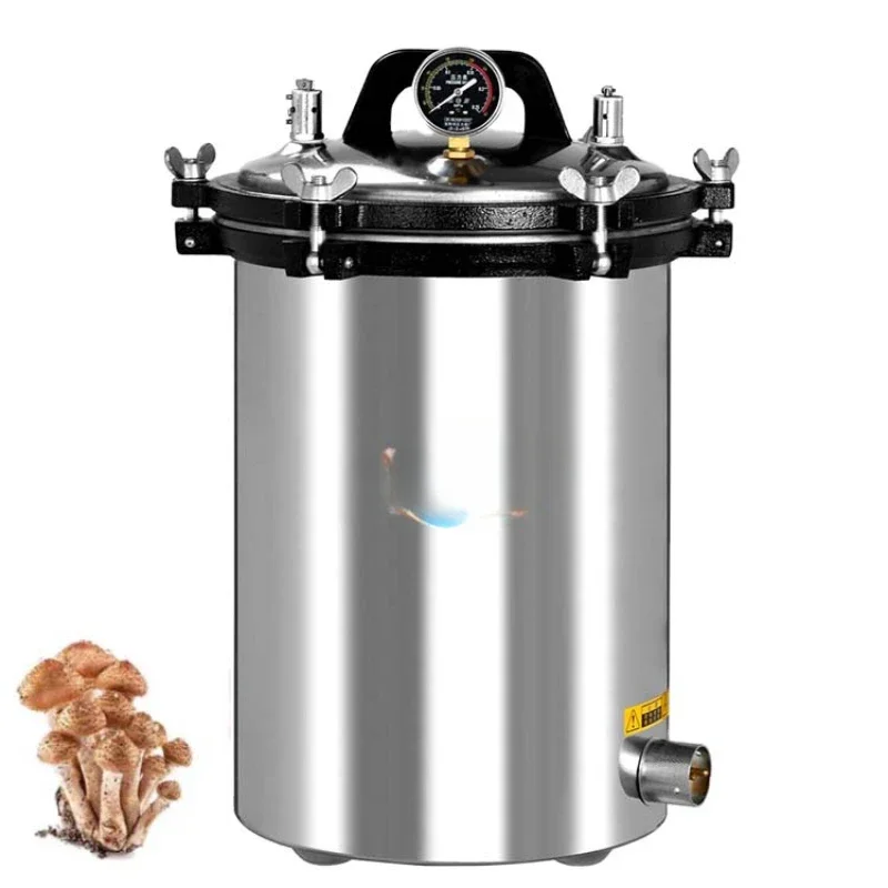 Small autoclave portable pressure steam sterilizer 18L