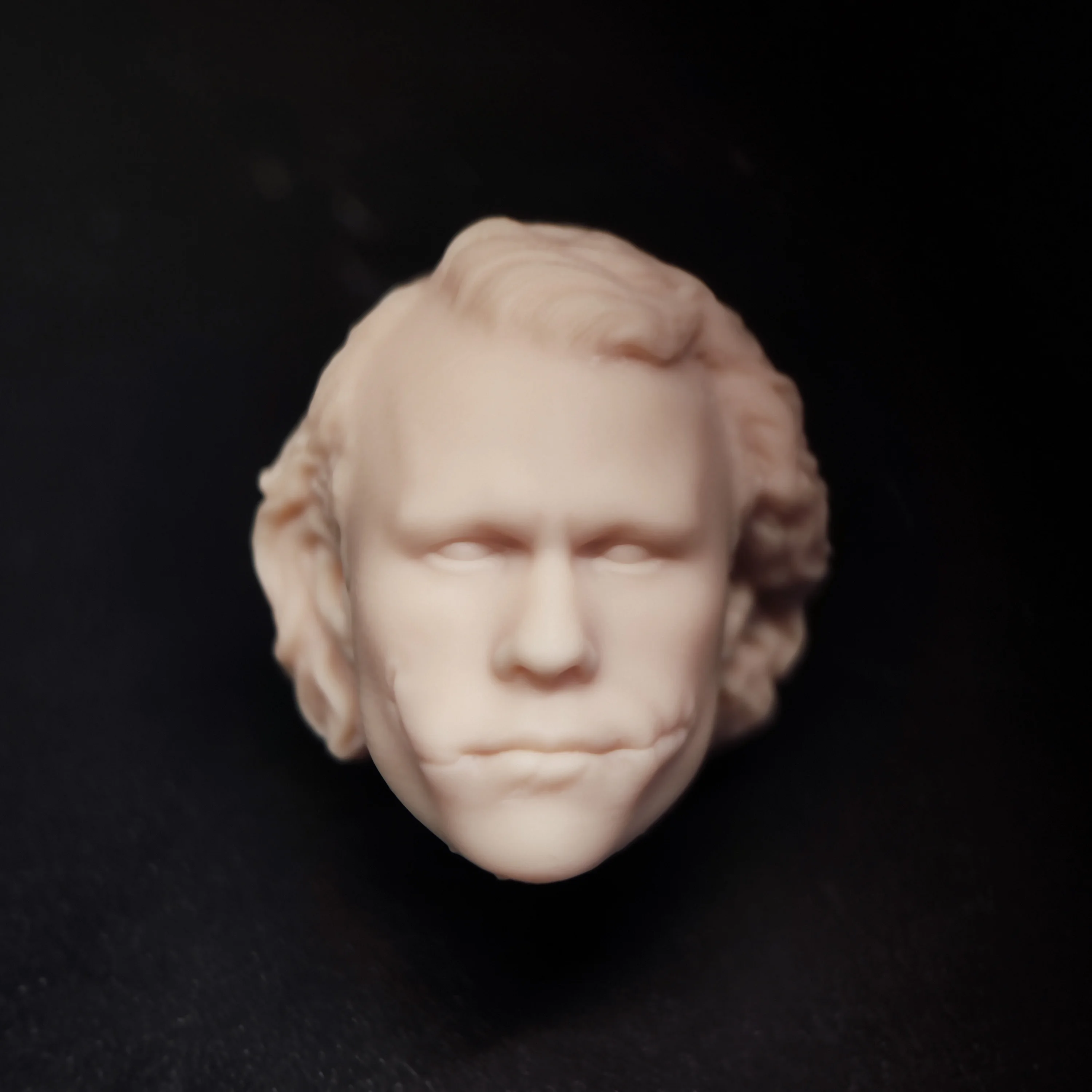 Baan Joker Head Sculpt 6 Inch White Model: De Perfecte Collectible Figuur voor Filmfanaten