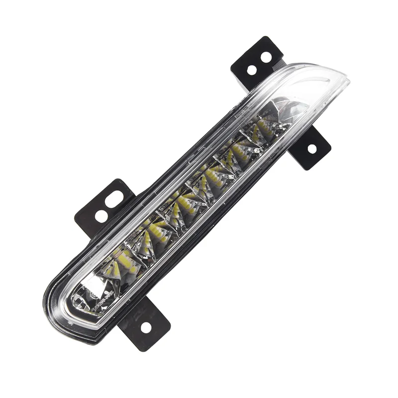 

AEF2-автомобильные передние светодиодные противотуманные фары DRL для Renault Fluence 2014+, автоматические фары дальнего света, дневные ходовые огни, лампа бампера