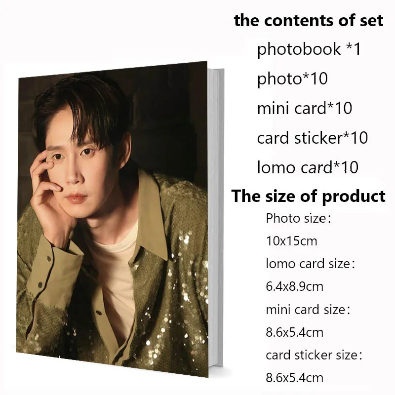 

Series1 Sung-hoon Park Photobook Set With Photo Lomo Card Mini Card Sticker Calendar Picturebook Photo Album Artbook