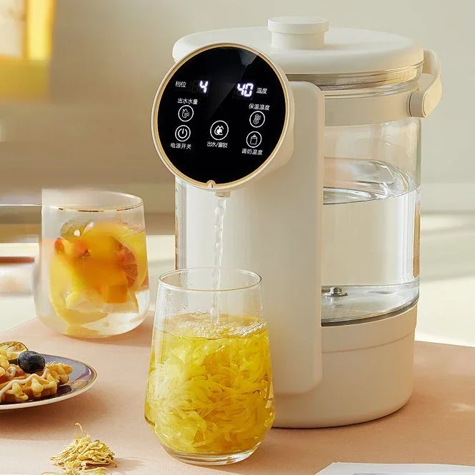 Isolamento de desligamento totalmente automático para chaleiras elétricas domésticas chaleira de água quente elétrica portátil pote elétrico infusor de chá