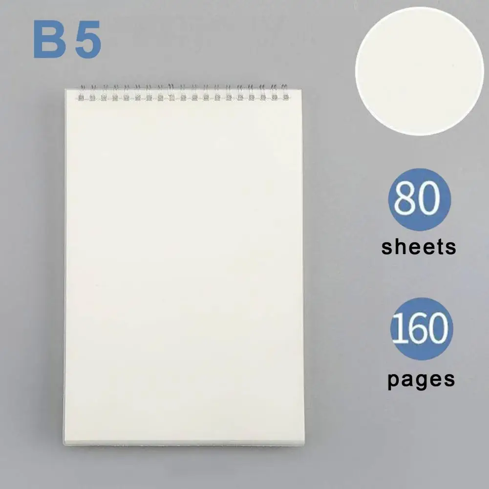 Multi-purpose Notebook Premium A4 Coil Notebook with Thickened Pages A5 Loose-leaf Notepad for Smooth Writing Organizing