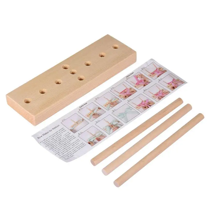 Bow Maker Wooden Wreath Bowing Making Tool Party DIY Kinds Of Bow Maker For Ribbon Crafts Party Wedding Decoration