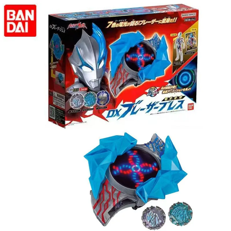 

В наличии ‌ BANDAI оригинальный комплект трансформационных браслетов DX Ultraman Blazer с связанными камнями и мягкими виниловыми фигурками, игрушки, подарки для детей