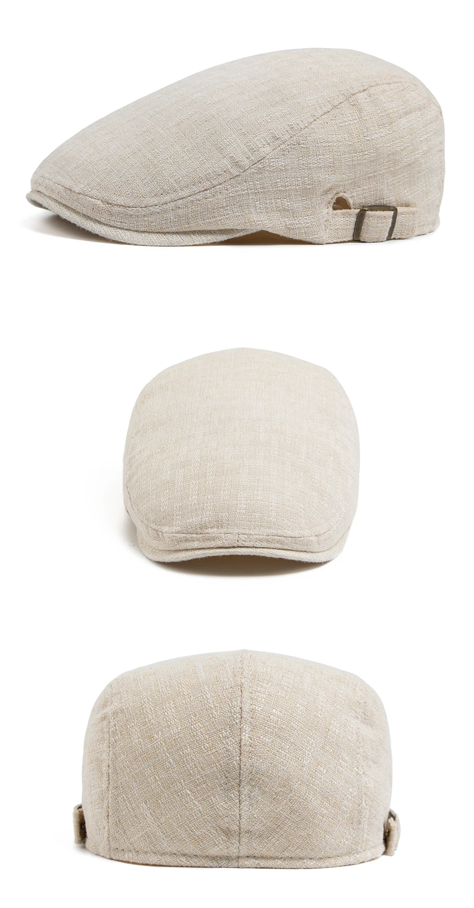 Neue Sommer Dünne Zweireiher Baskenmütze Mode Männer Vintage Visier Flache Kappe Frauen Hut Berets Für Casual Unisex Boina – Detail 5