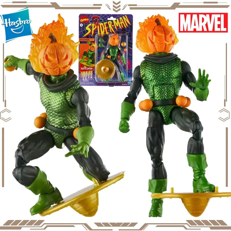 

Hasbro Original Genuine Marvel Legends Jack O'Lantern Action Figure Toys for Boys Girls Gift Collectible Model Ornaments