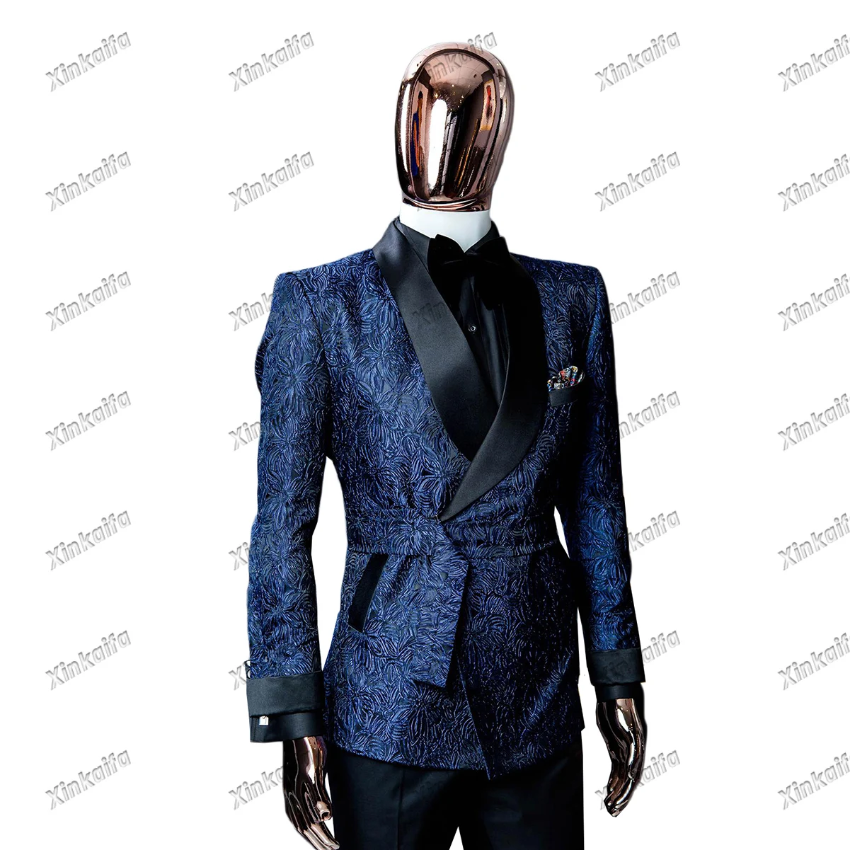 Mode Hochzeit Männer Anzüge Neue Jacquard Business Anzug Maßgeschneiderte Bräutigam 2-Stück Feste Hosen Formelle Anlässe Party Angepasst