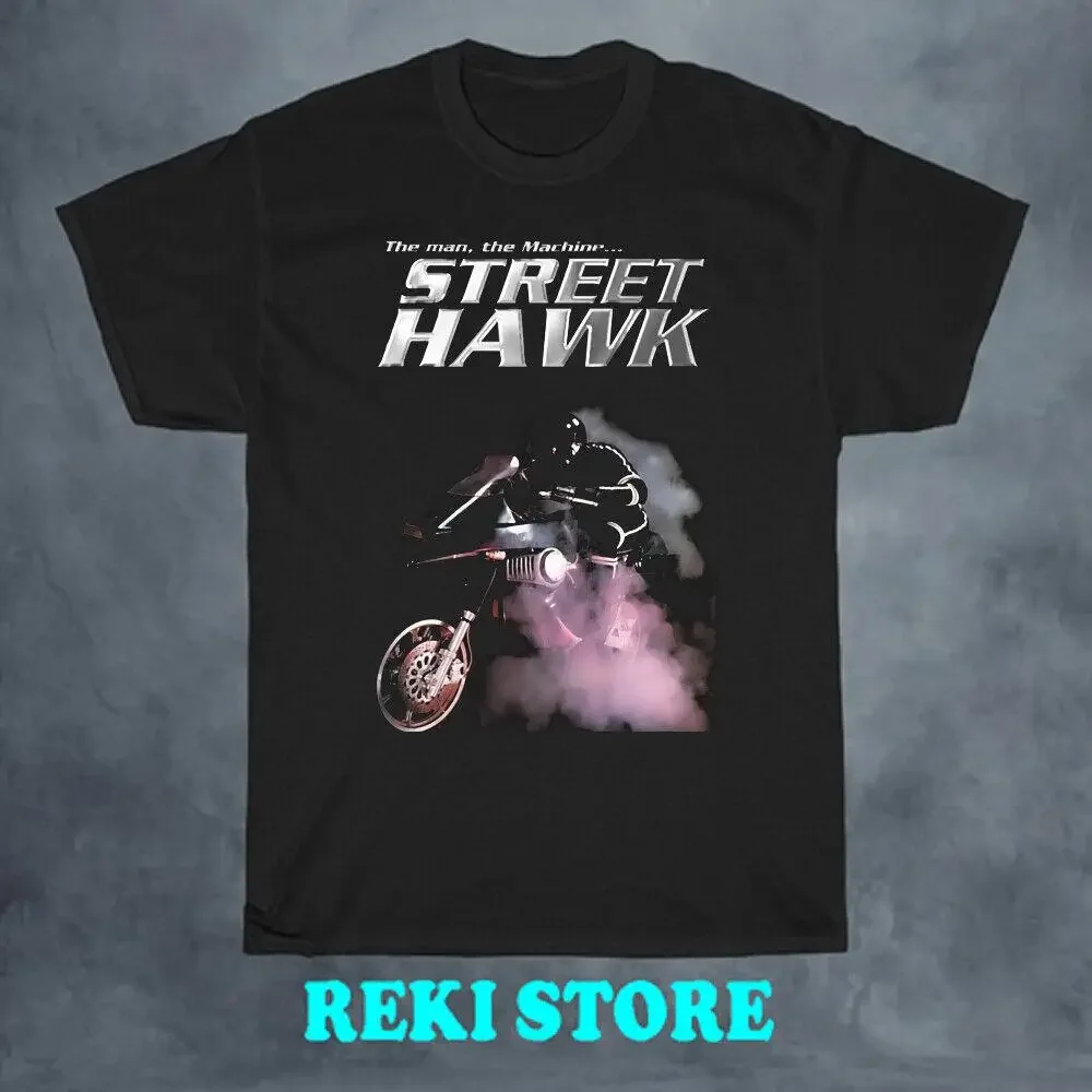 Street Hawk Movie Mens Black T-shirt Size S-3XL