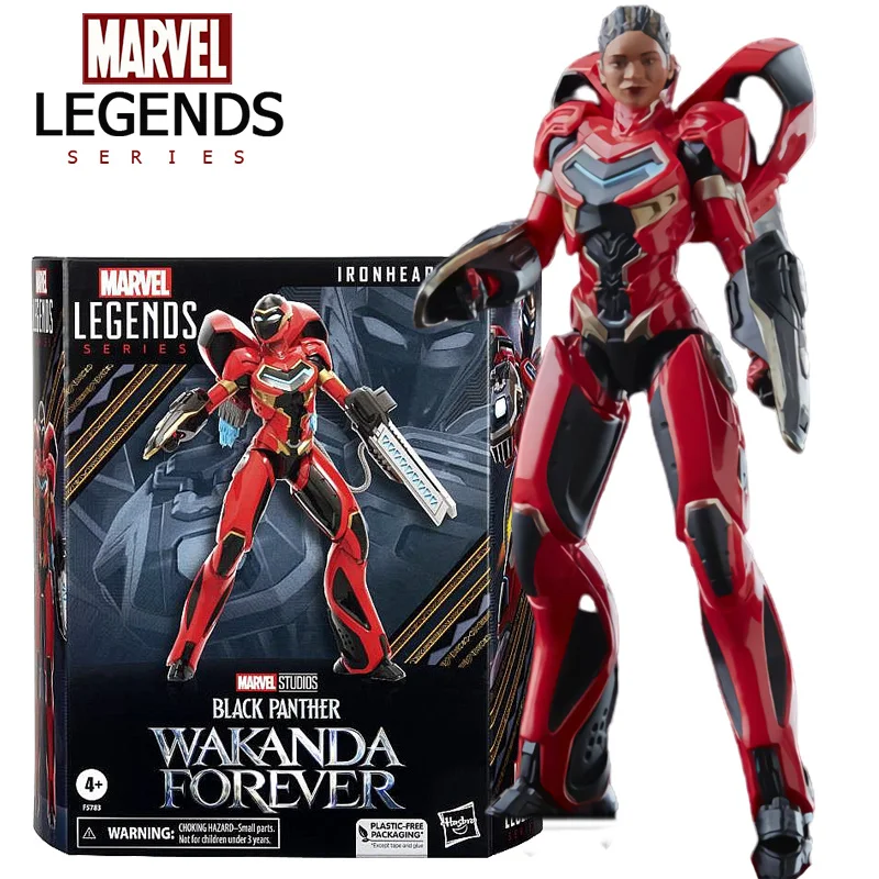 

Original ML Legends Ironheart Action Figures Toys 6 Inch Riri Williams Iron Heart Statue Model Doll Collectible Ornaments Gifts