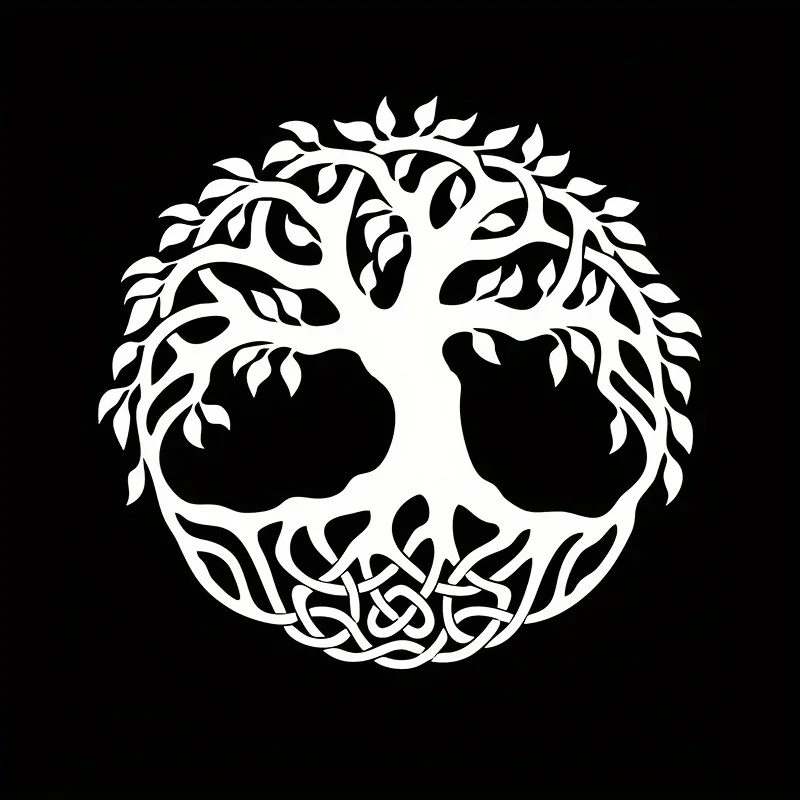 

1 шт. «Яркая художественная наклейка из кельтского дерева, подходит для украшения шлема, настенных зеркал и поверхностей шкафа»