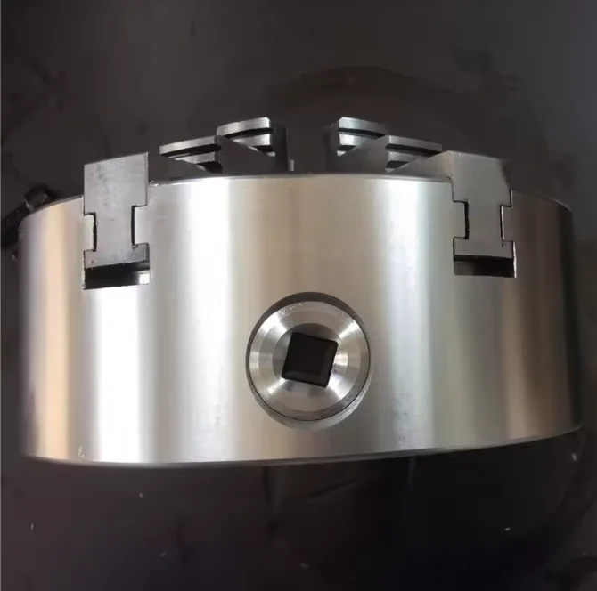 160mm 6 Jaw Lathe Chuck Self-Centering Chuck 6'' 6 Plain Back Hardened Steel for CNC Milling Lathe Machine Lathe Chuck