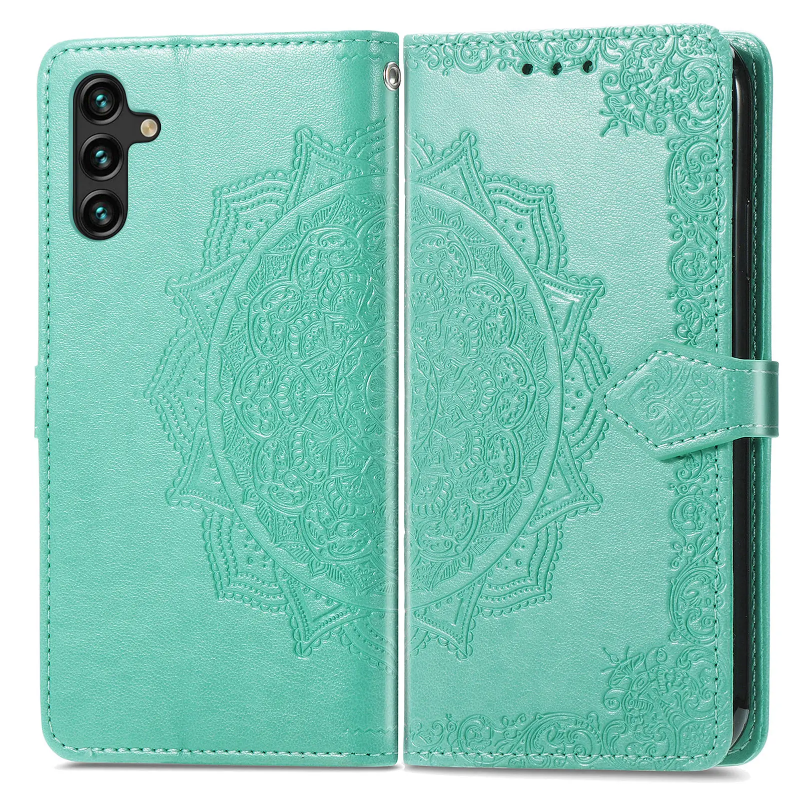 Anti-Shock Flip Leather Wallet Cover Case for Samsung Galaxy A13 5G A12 A52 A52S A72 A33 A53 A73 A22 A32 4G Kickstand Cases