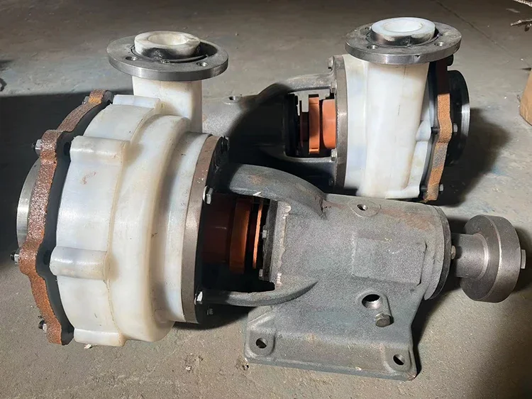 Customized UHB-zk horizontal single stage pump plastic chemical ship discharge motor pumps