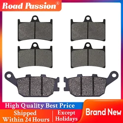 Road Passion Motorcycle Front and Rear Brake Pads For YAMAHA MT-07 MT-09 MT07 MT09 YZF-R1 YZF-R6 YZF600 Fazer 8 FZ1 FZ6 FZ8