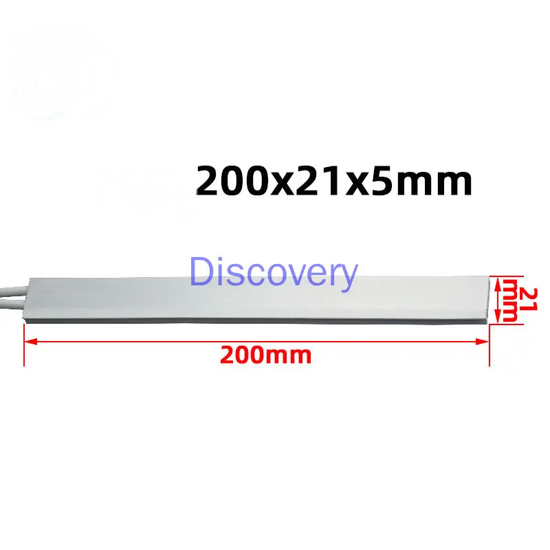 加熱アクセサリ,220v,200x21mm,電気ヒーター用のセラミックプレート,一定温度,断熱,カスタマイズ