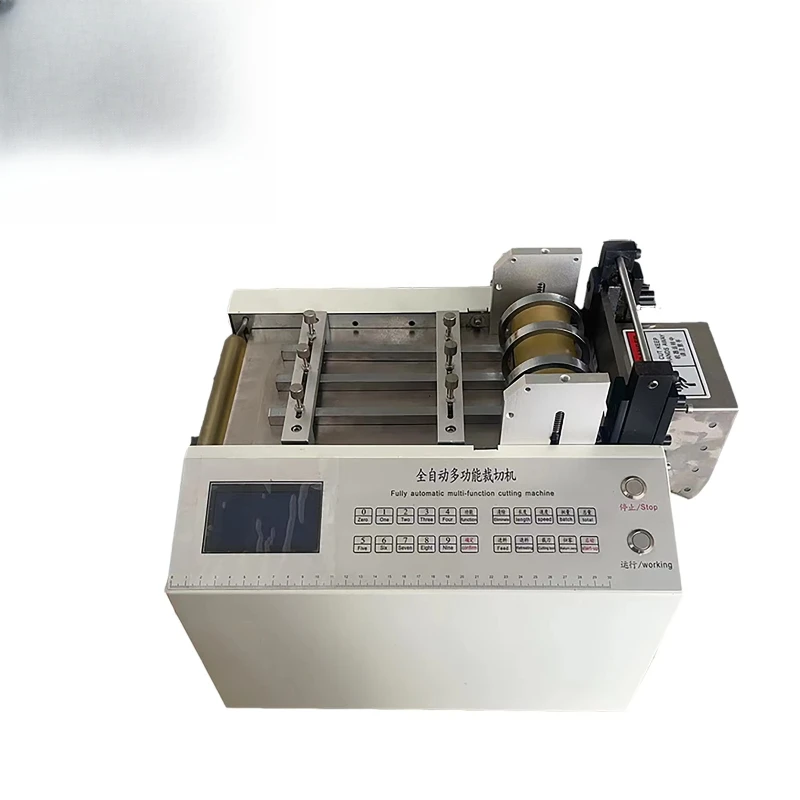 

Automatic feeding power cable cutting machine stainless steel iron wire rope cutting machine