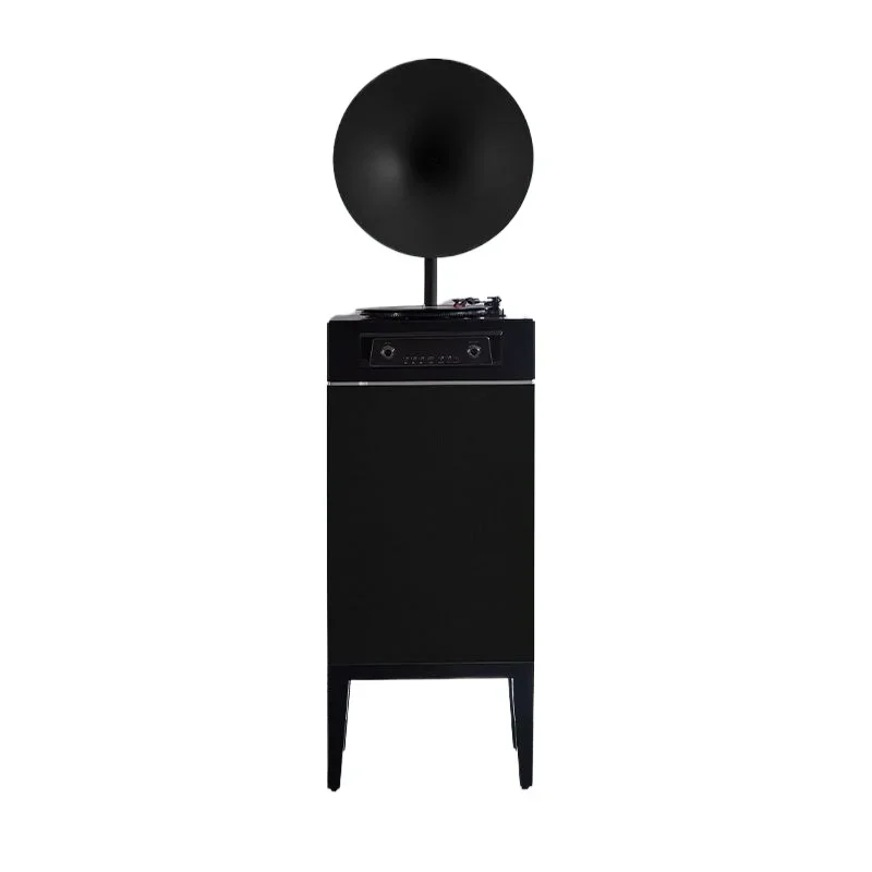 

Gramophone light luxury, vinyl record player retro record player HIFI bluetooth stereo living room ornament