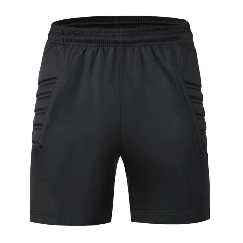 Mens Kids Children Soccer Goalkeeper Match Training Shorts Football Rugby Goal Keeper Goalie Shorts Hip Pad Sponge Protection