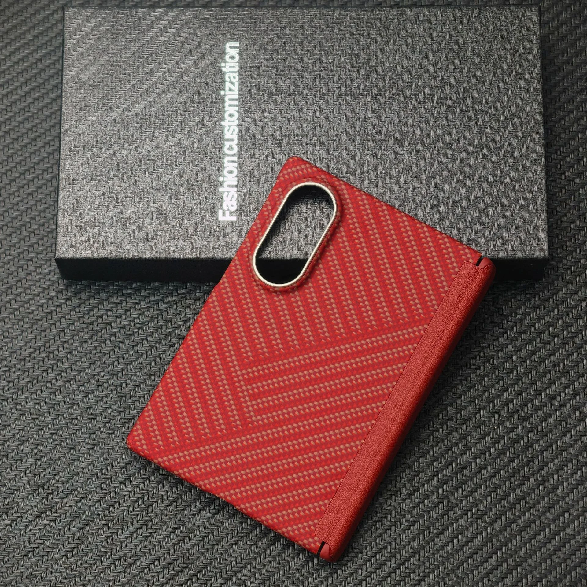 Conelz Aramid Kevlar Case For Samsung Galaxy Z Fold 8 Case,Back Cover ONLY,with Hinge Protection And MagSafe