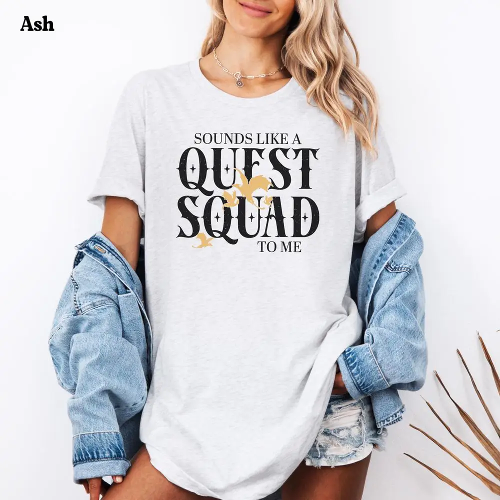 

Women Cotton T Shirt Basgiath War College Shirt Fourth Wing Quest Squad Shirt Dragon Rider Shirt Ridoc Shirt Fashion Crop Tops