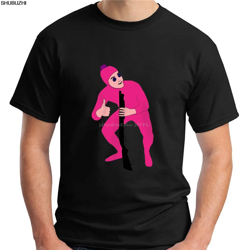 New Filthy Frank Pink Guy Short Sleeve Black Men's T-Shirt Size S-5XL Cartoon t shirt men Unisex New Fashion tshirt sbz4545