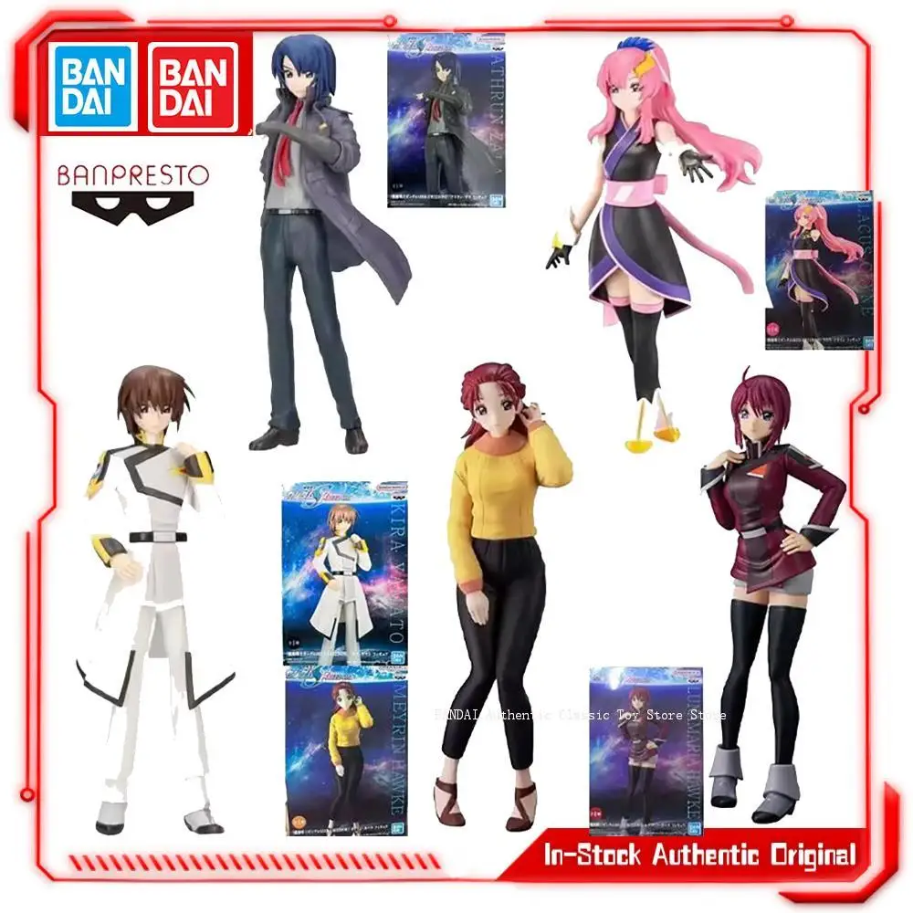 Bandai Banpresto traje móvil Gundam Seed Freedom Athrun Zala Meyrin Hawke Lunamaria Hawke Lacus Clyne Kira Yamato juguete