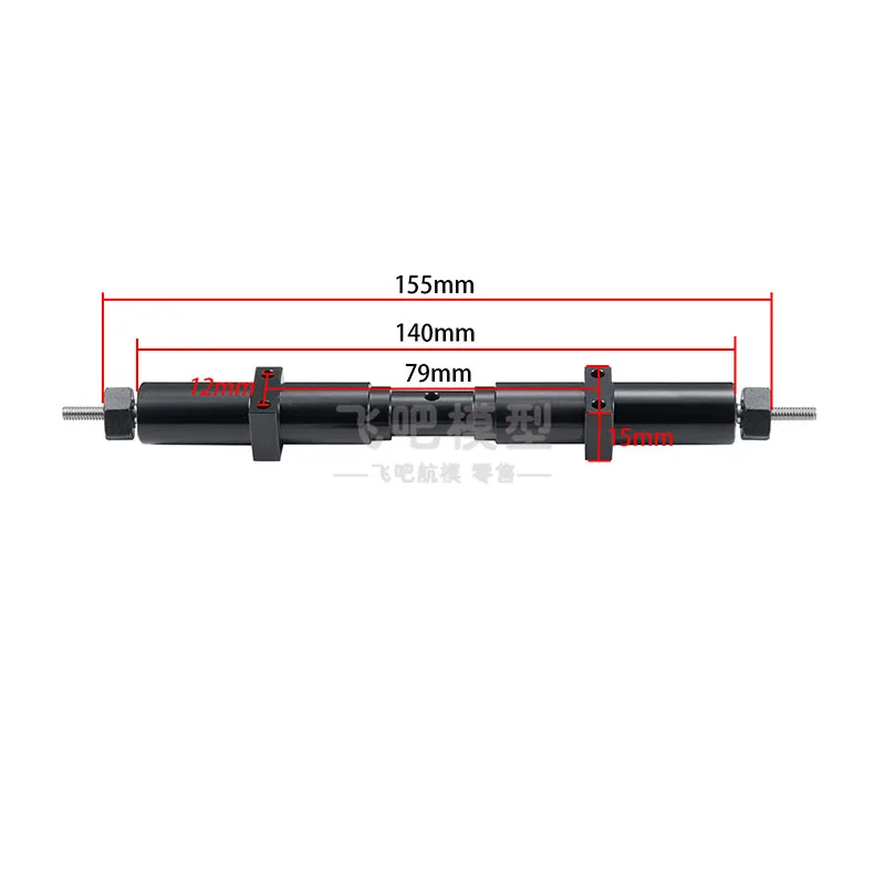 Metalen Simulatie 2/3 Axis Balans Suspension Kit Stalen Plaat Trailer voor 1/14 Tamiya RC Truck SCANIA 770S VOLVO Benz MAN TGX Auto