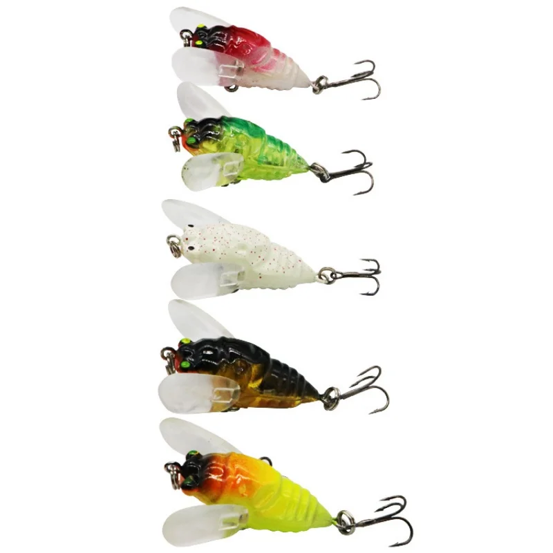 Lure Insect Bait 6g Topwater Fishing Cicada Lures Freshwater Artificial Hard Baits 1 Piece Sale